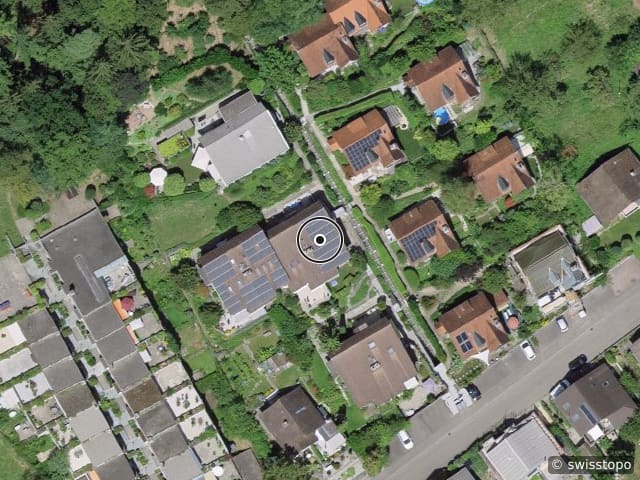 Luftbild Rebmoosweg 73c, Brugg AG