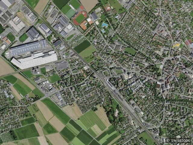 Luftbild Wohlen AG