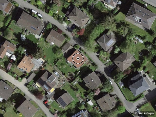 Luftbild Buschweg 16, Liebefeld
