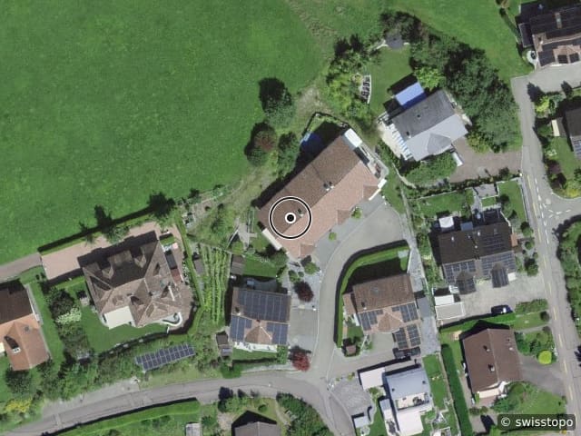 Luftbild Kreuzbergstrasse 6A, Balterswil