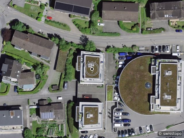 Luftbild Kreuzackerstrasse 4, Jona