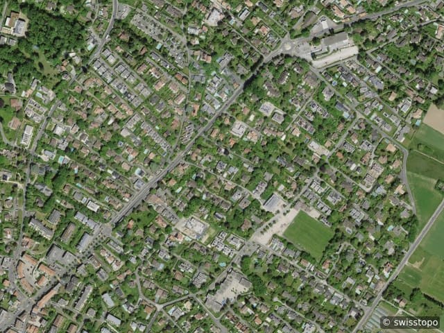 Luftbild Genève