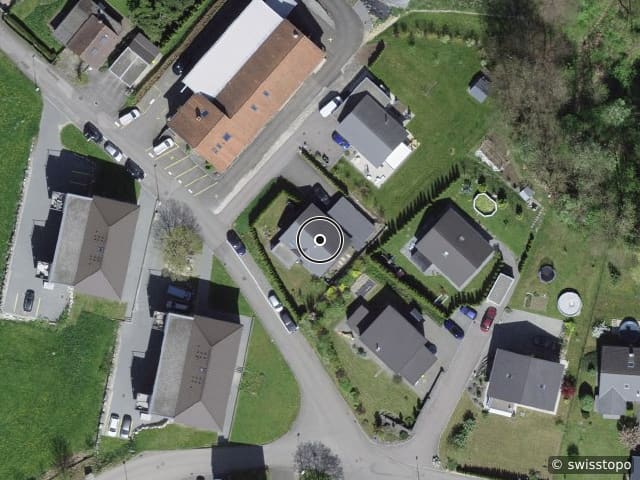 Luftbild Rue de l'Est 35, Moutier