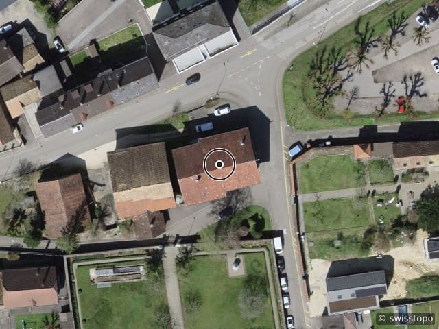 Luftbild Rue des Tilleuls 1, Porrentruy