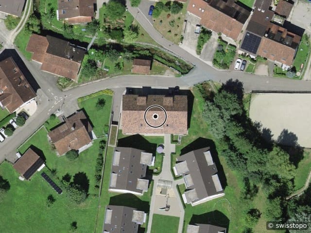 Luftbild Dorfstrasse 10, Ueken