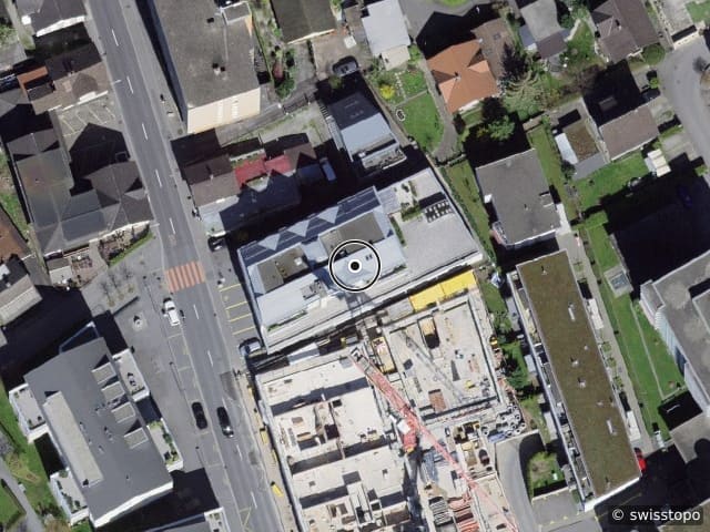 Luftbild Bahnhofstrasse 12, Siebnen