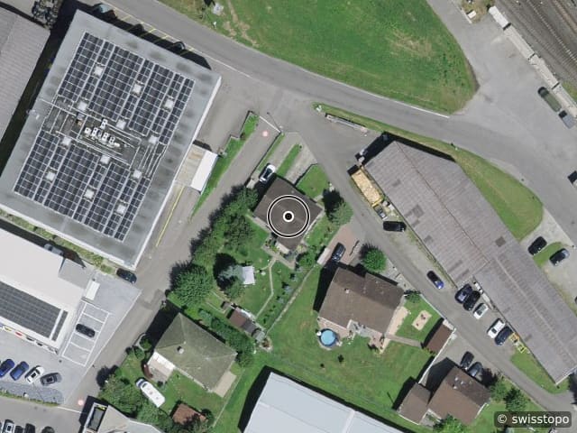 Luftbild Unterer Hornerweg 8, Hendschiken