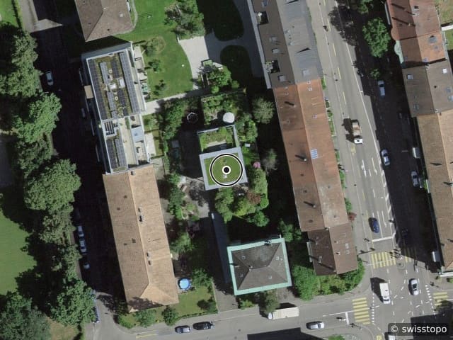 Luftbild Blotzheimerstrasse 68, Basel