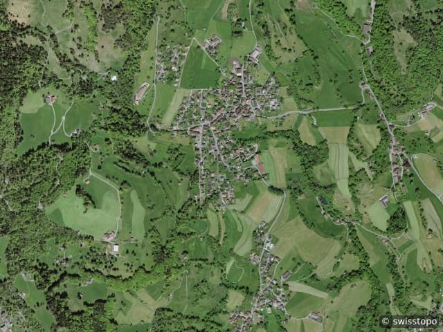 Luftbild Oberschan