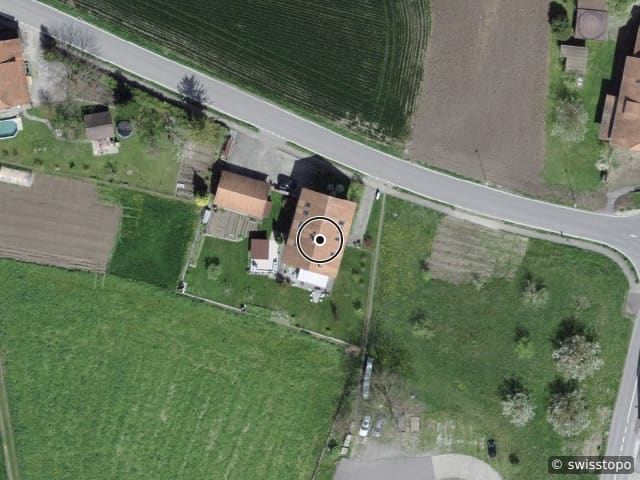 Luftbild Belpbergstrasse 18, Toffen