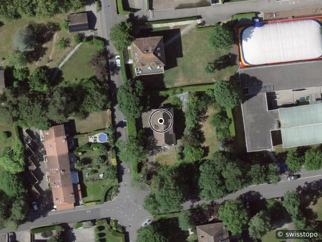 Luftbild Chemin du Lac 8, Versoix
