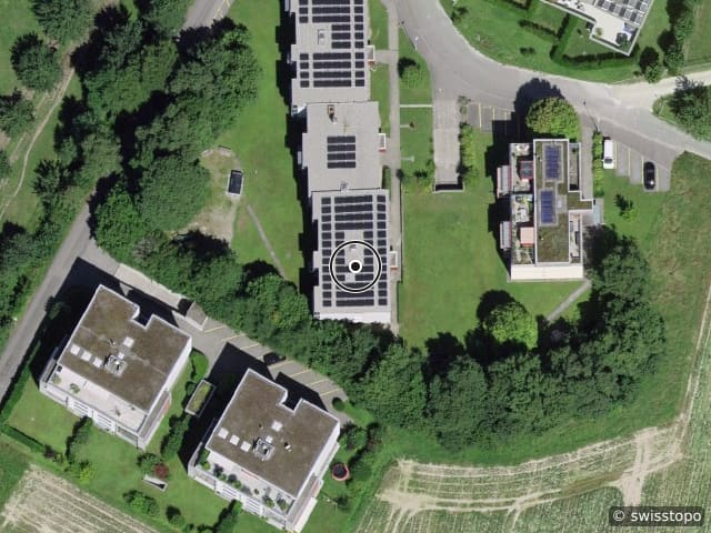 Luftbild Strangengasse 16, Hunzenschwil