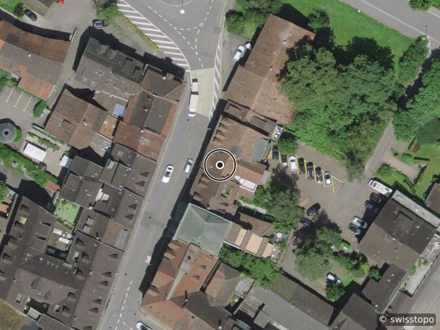Luftbild Hauptstrasse 60, Bad Zurzach