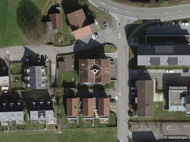 Luftbild Langacherstrasse 2, Baar