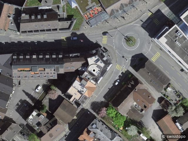 Luftbild Spitalgasse 25, Langenthal