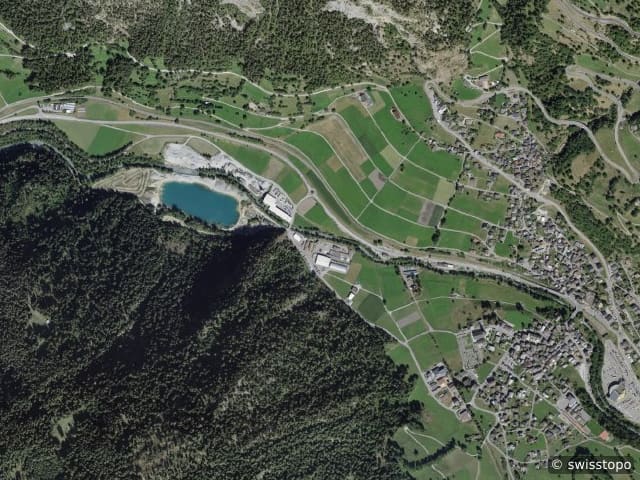 Luftbild Val de Bagnes