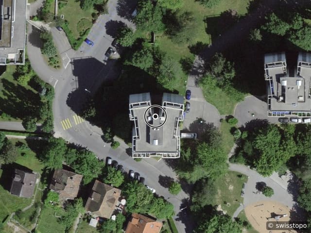 Luftbild Avenue du Temple 17, Lausanne
