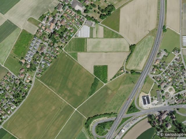 Luftbild Thielle