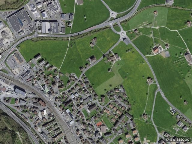 Luftbild Grossfeld 28, Seewen