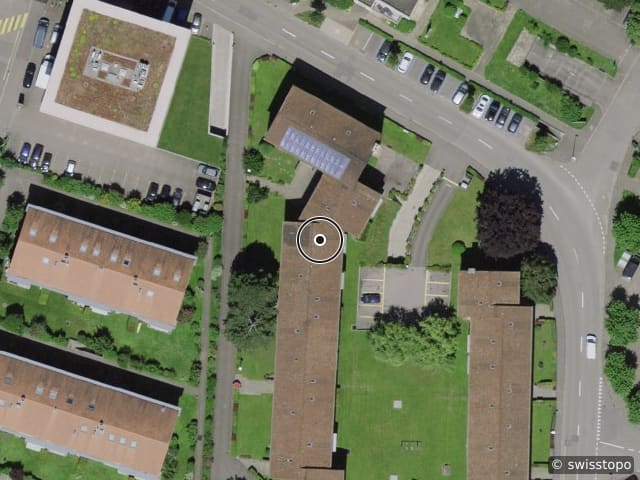 Luftbild Bahnhofstrasse 57, Muttenz