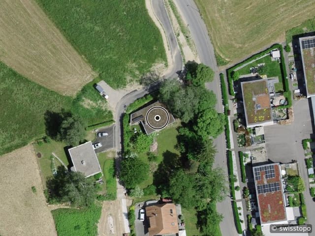 Luftbild Murtenstrasse 51, Münchenwiler