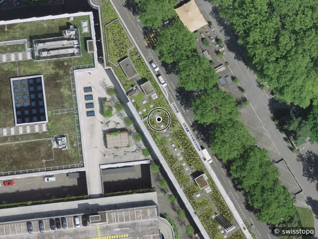 Luftbild Inseliquai 8, Luzern