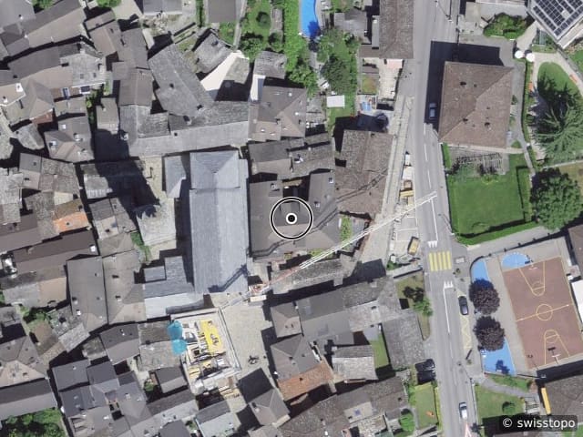 Luftbild Via Municipio 6, Intragna