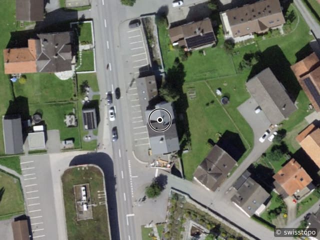 Luftbild Hauptstrasse 135, Churwalden