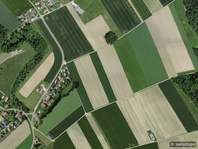 Luftbild Montbrelloz