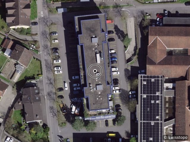 Luftbild Jöchlerweg 2, Baar