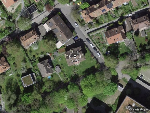 Luftbild Nelkenweg 8, Bern