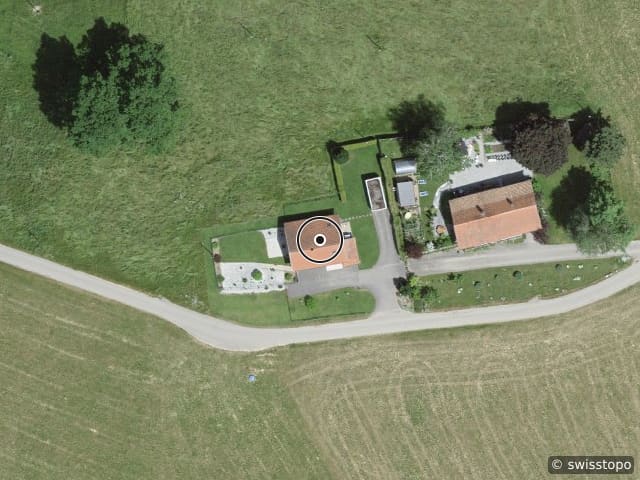 Luftbild Route du Fort Lambert 54, Les Ecasseys