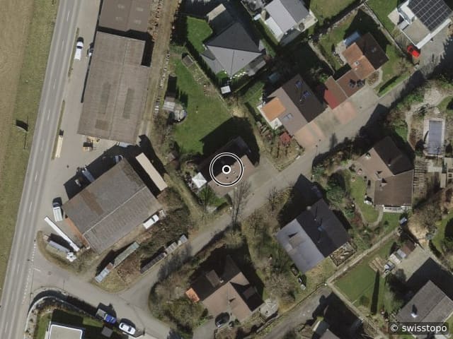 Luftbild Blumenweg 1, Wilchingen