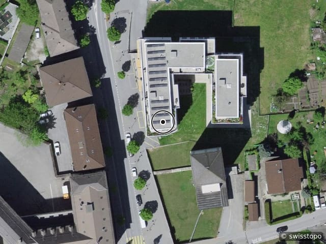 Luftbild Bahnhofstrasse 2, Naters