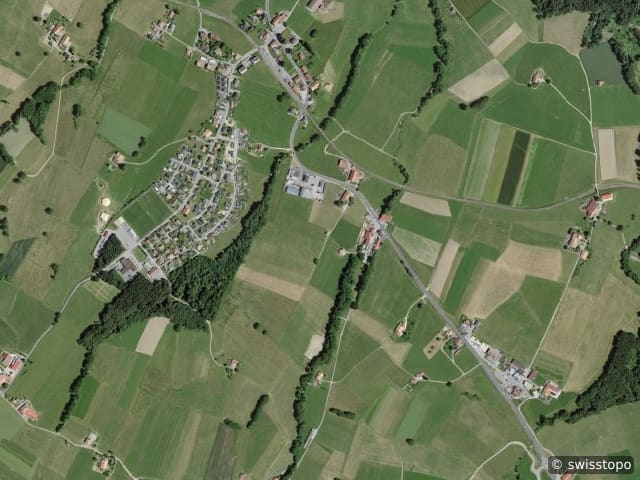 Luftbild Vuisternens-devant-Romont