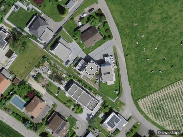 Luftbild Chemin de la Forêt 22, Courtaman