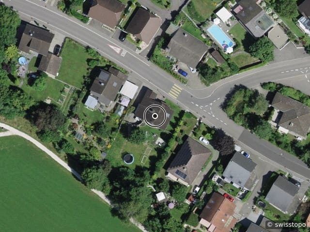 Luftbild Trottengasse 14, Hirschthal