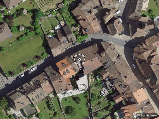 Luftbild Rue de la Pacotte 7, Auvernier