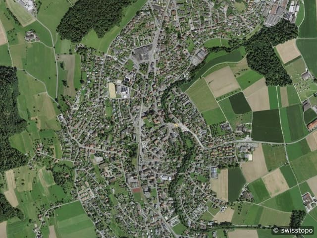 Luftbild Seon