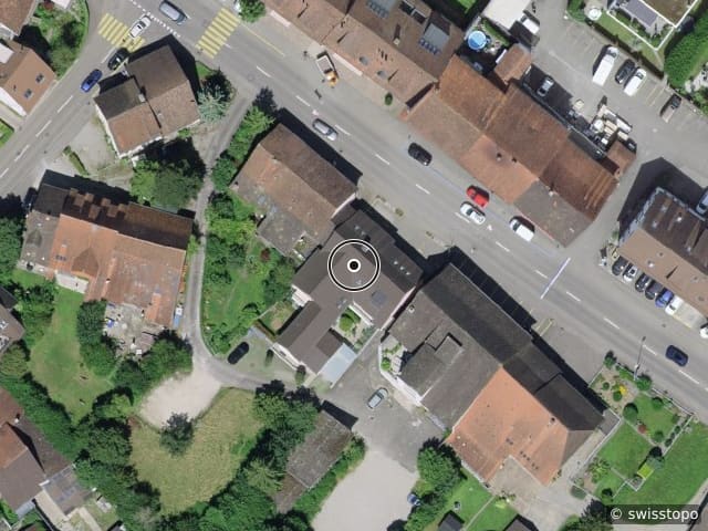 Luftbild Hauptstrasse 92, Frick
