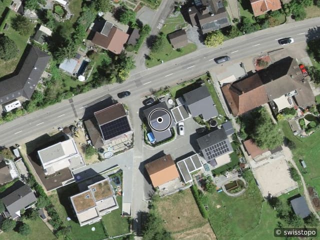 Luftbild Schönenwerderstrasse 59a, Kölliken