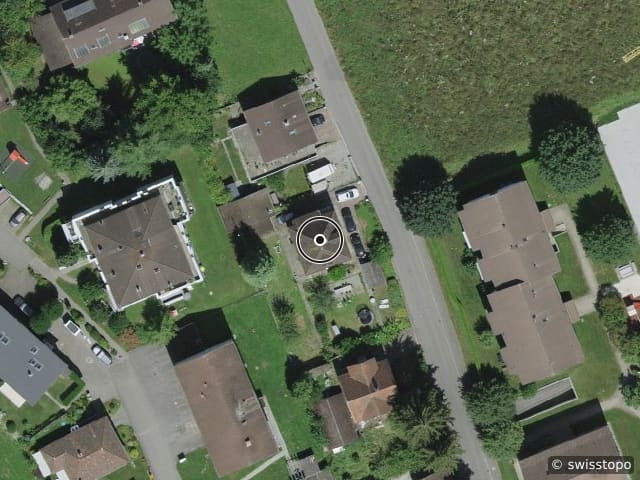 Luftbild Bachstrasse 6, Reinach