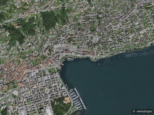 Luftbild Locarno