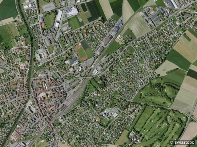 Luftbild Payerne