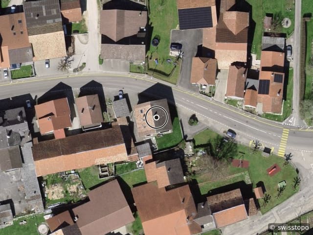 Luftbild Rue de Porrentruy 124, Fahy