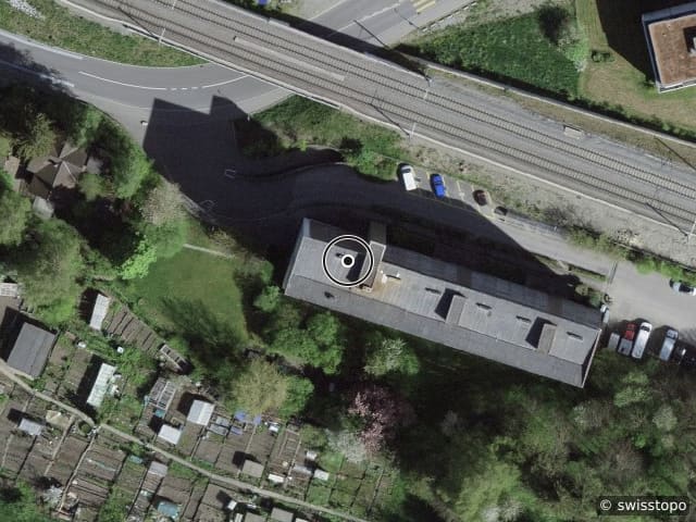 Luftbild Kirchstrasse 130, Wabern