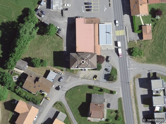 Luftbild Route de Vuisternens-devant-Romont 36, Mézières FR