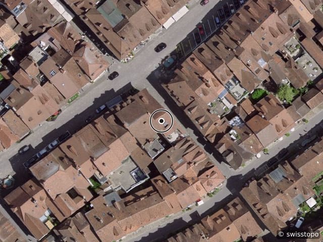 Luftbild Hauptgasse 20, Murten