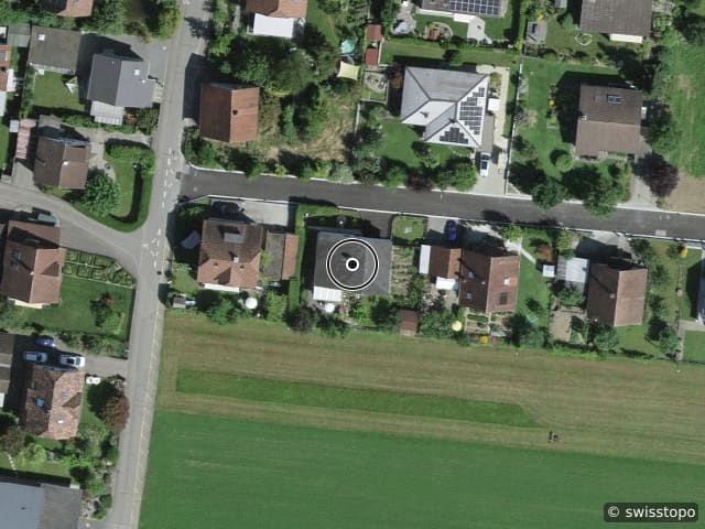Luftbild Elfenaustrasse 4, Muhen