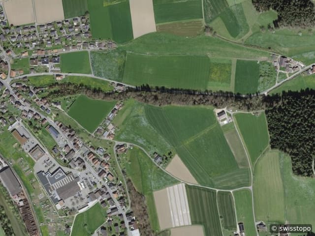 Luftbild Aulengasse 18, Zollbrück